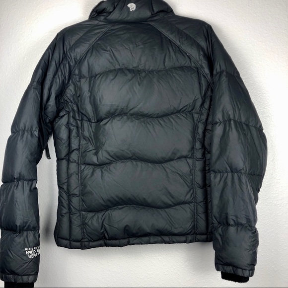 mountain hardwear black puffer jacket